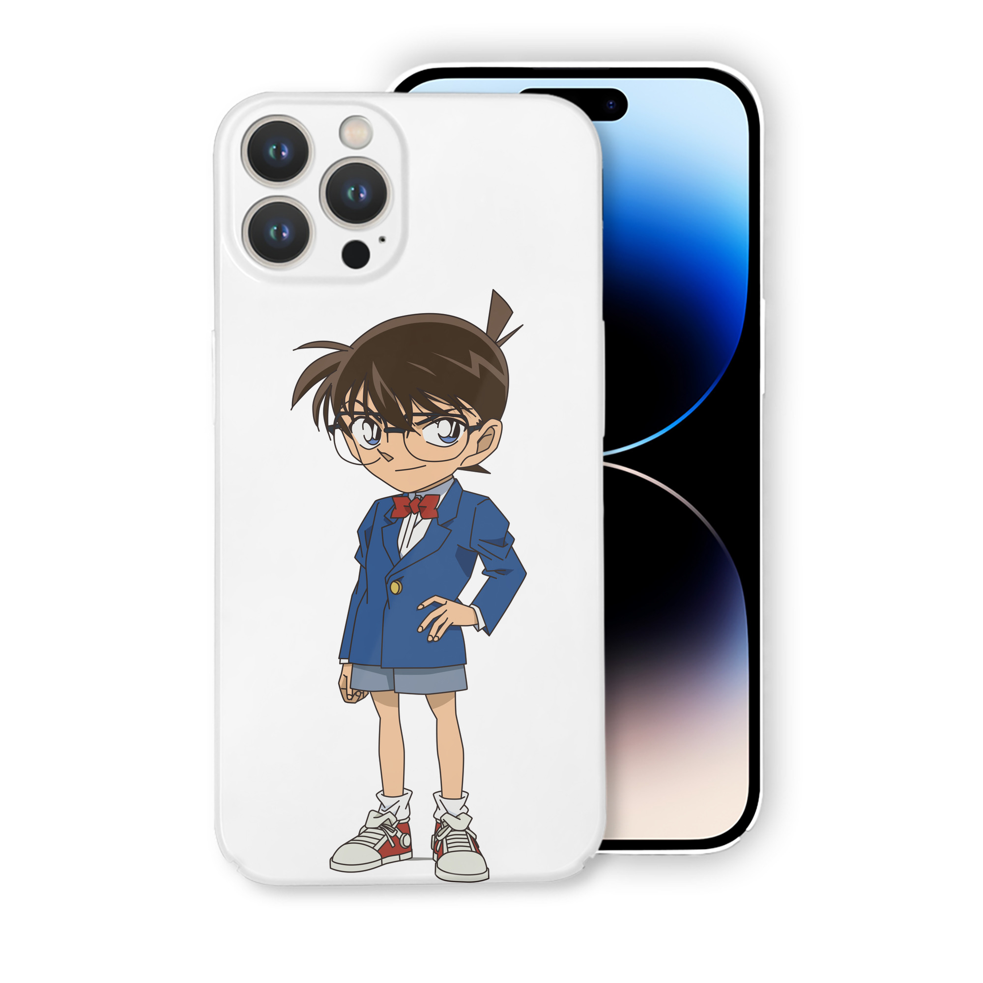 （画像用） 名探偵コナン 江戸川 コナン Detective Conan Conan Edogawa 【iPhone 14シリーズ対応】ハードケース